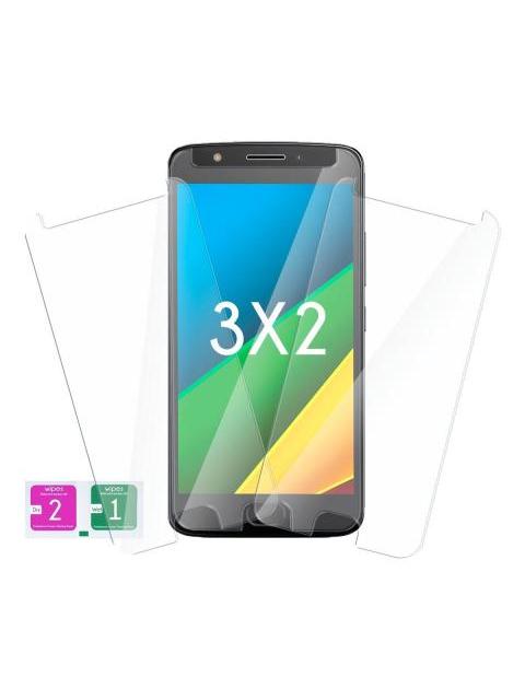 3X2 MICA CRISTAL TEMPLADO 9H PARA MOTO E4 PLUS XT1770 XT1772