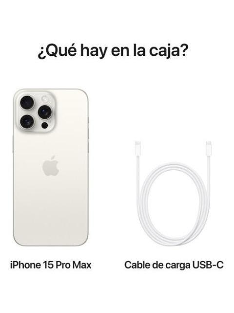APPLE IPHONE 15 PRO MAX (256 GB) - TITANIO BLANCO