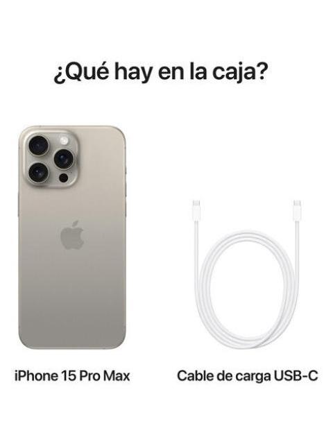 APPLE IPHONE 15 PRO MAX (512 GB) - TITANIO NATURAL