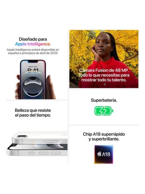 APPLE IPHONE 16E (256 GB) - NEGRO