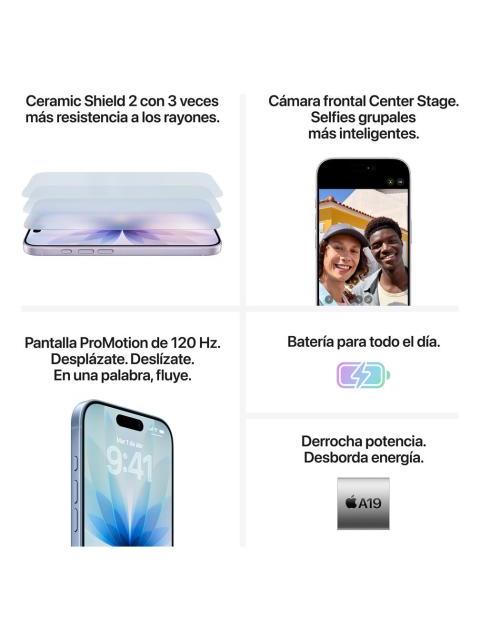 APPLE IPHONE 17 (256 GB) - LAVANDA - SOLO ESIM