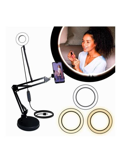 Soporte Celular Con Altavoces Bluetooth Para Escritorio | Meses Sin Interés