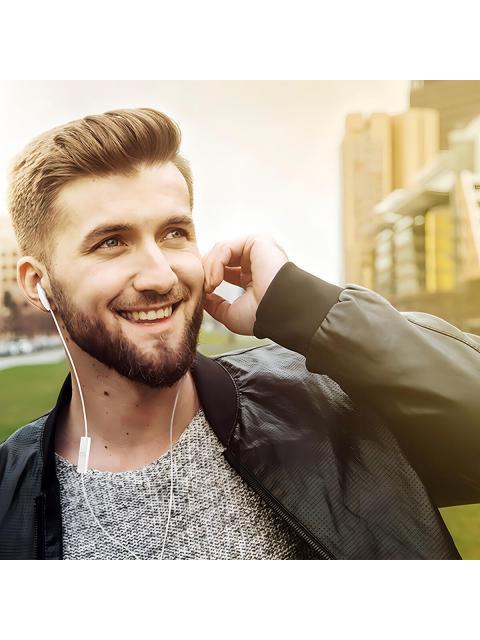 AUDIFONOS ALAMBRICOS MOTOROLA EARBUDS 105 - BLANCO NEGRO
