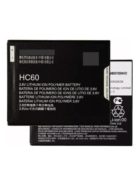 BATERIA PARA MOTO C PLUS XT1725 XT1724 HC60 4000MAH