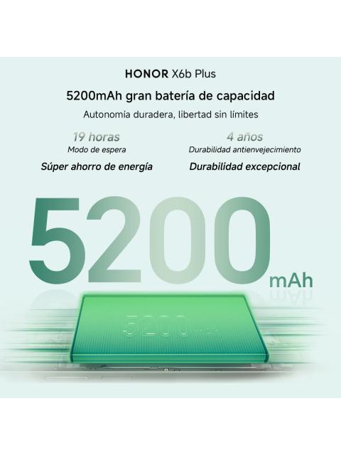 CELULAR HONOR X6B PLUS 256 GB 8GB RAM MORADO ESTELAR