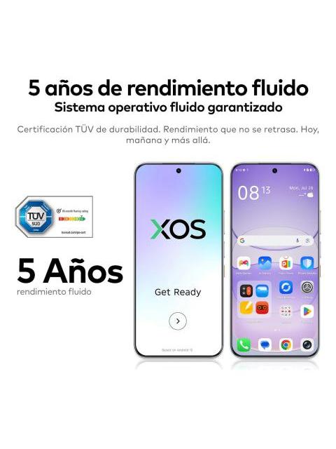 CELULAR INFINIX HOT 60 PRO AI PHONE DUAL SIM PLATEADO 8+8GB RAM 256 GB ROM 6.78 AMOLED 1.5K 144 HZ BATTERY 5160 MAH CARGA RAPIDA 45 W DISEñO ULTRAFINO DE 6.6 MM IP64