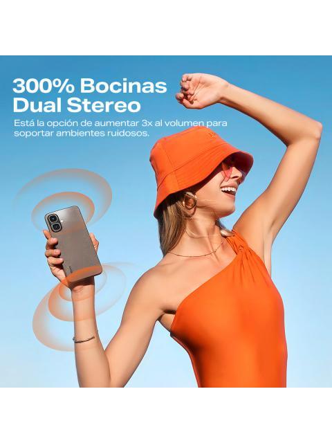 CELULAR INFINIX SMART 10 DUAL SIM ONE-TAP INFINIX AL 128 GB ROM 4 GB RAM NEGRO ELEGANTE ALTAVOCES DOBLES IP64 PANTALLA DE 120 HZ ULTRALINK LLAMADAS GRATIS POR BLUETOOTH