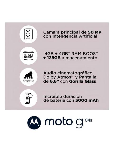CELULAR MOTO G04S 4 + 128