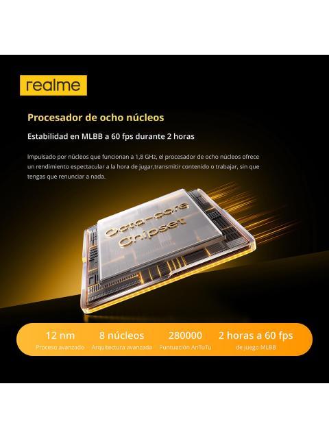 CELULAR REALME NOTE 70 4GB 128GB SMARTPHONE OCTA-CORE CHIPSE BATERIA 6000 MAH CON CARGADOR AMEICICANO 6.74  PANTALLA VERSION MEXICO NUEVO ORIGINAL SELLADO DE FABRICA GARANTIA DORADO