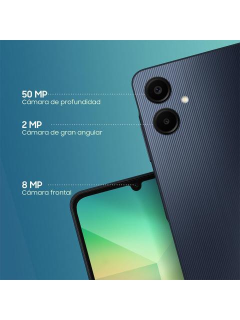 CELULAR SAMSUNG GALAXY A06 64 4GB CAMARA 50+2 8MP 6.7 NEGRO