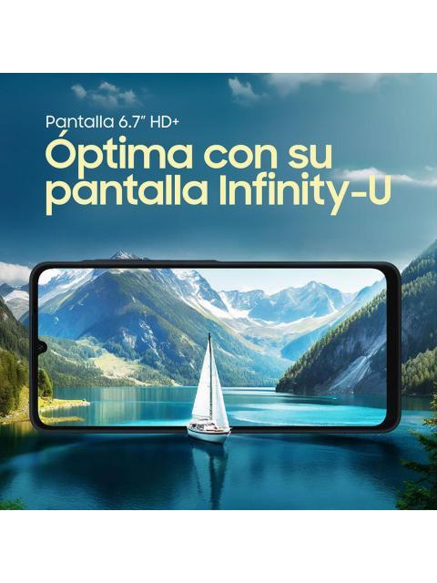 CELULAR SAMSUNG GALAXY A06 64 4GB CAMARA 50+2 8MP 6.7 NEGRO