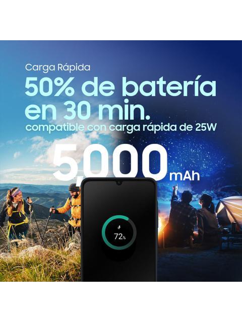 CELULAR SAMSUNG GALAXY A06 64 4GB CAMARA 50+2 8MP 6.7 NEGRO