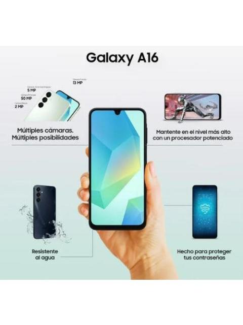 CELULAR SAMSUNG GALAXY A16 6+128GB NEGRO