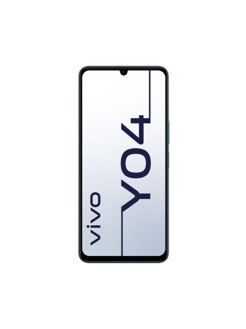 CELULAR VIVO Y04 NEGRO 256GB + 4GB RAM | BATERIA 5150 MAH | PANTALLA 6.74 90HZ | CAMARA 13MP | IP64 RESISTENTE | ANDROID 14