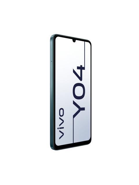 CELULAR VIVO Y04 NEGRO 256GB + 4GB RAM | BATERIA 5150 MAH | PANTALLA 6.74 90HZ | CAMARA 13MP | IP64 RESISTENTE | ANDROID 14