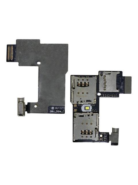 FLEXOR LECTOR SIM DUAL PARA MOTO G2 XT1064 XT1068 XT1063
