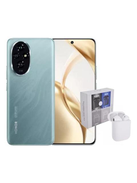 HONOR NUMBER SERIES HONOR 200 DUAL SIM 512 GB VERDE ESMERALDA 12 GB RAM + AIRPODS GENERICOS