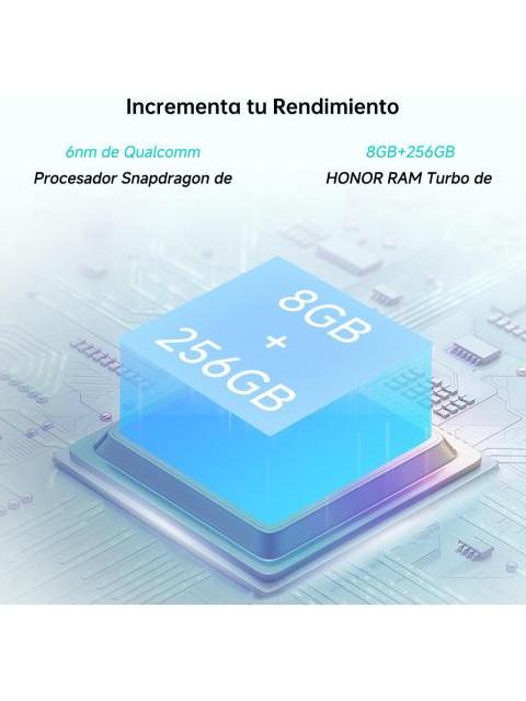 HONOR X8B DUAL SIM 256 GB PLATEADO 8 GB RAM