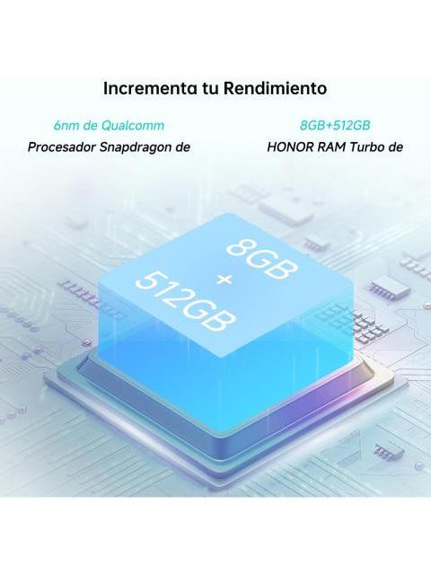 HONOR X8B DUAL SIM 512 GB PLATEADO 8 GB RAM