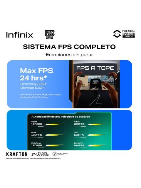 INFINIX GT 30 PRO 5G DUAL SIM 512GB GRIS 12+12GB RAM