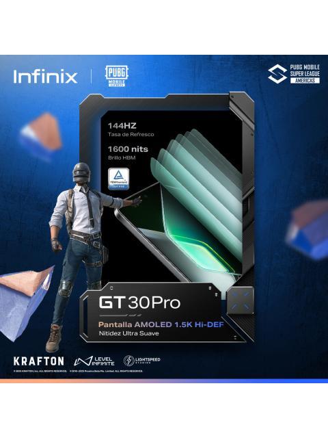 INFINIX GT 30 PRO 5G DUAL SIM 512GB GRIS 12+12GB RAM
