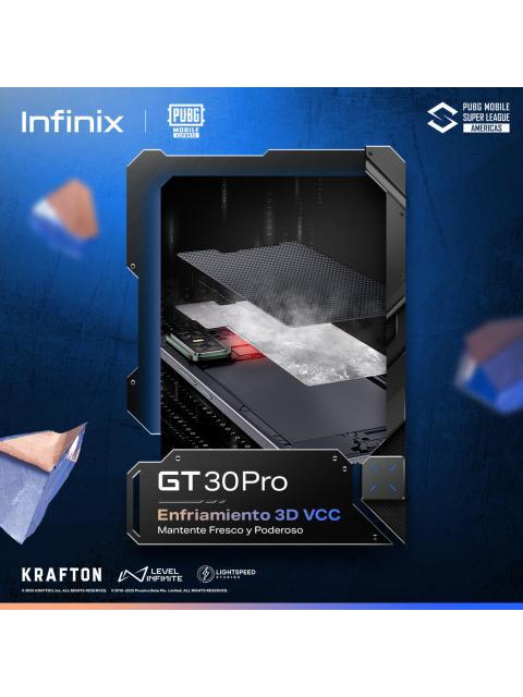 INFINIX GT 30 PRO 5G DUAL SIM 512GB GRIS 12+12GB RAM