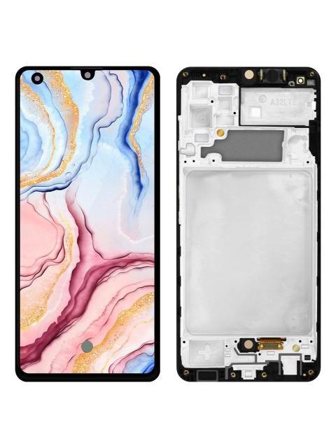 PANTALLA COMPLETA CON MARCO PARA A32 A325 4G SM-A325M AMOLED