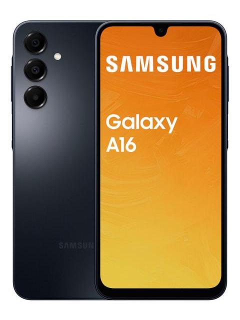 SAMSUNG GALAXY A16 6GB 128GB NEGRO + ADAPTADOR DE CORRIENTE EP-T2510 BLANCO