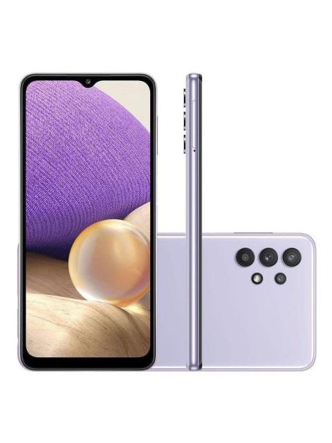 SAMSUNG GALAXY A32 128GB DUAL SIM 6GB RAM 64MPX VIOLETA VIOLETA SORPRENDENTE