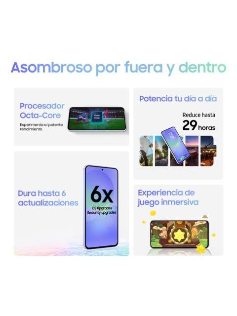 SAMSUNG GALAXY A36 5G 128 GB 6 GB RAM VIOLETA